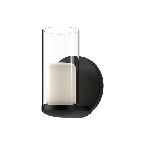 Kuzco Lighting - WS53505-BK/CL - LED Wall Sconce - Birch - Black/Clear Glass
