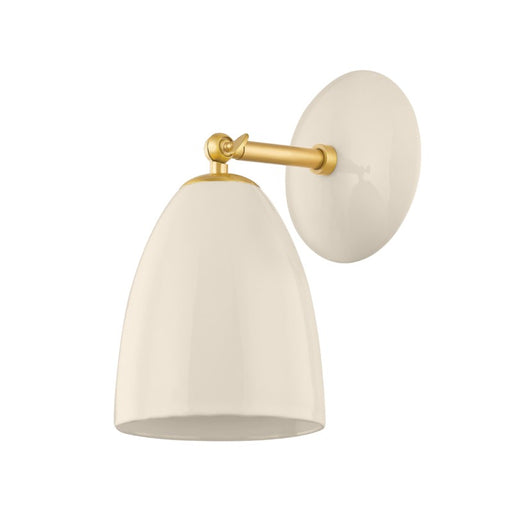 Mitzi - H558101-AGB/CCR - One Light Wall Sconce - Kirsten - Aged Brass