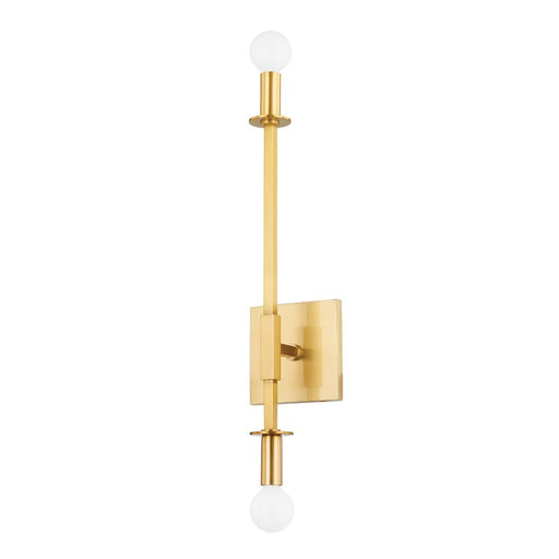 Mitzi - H717102-AGB - Two Light Wall Sconce - Milana - Aged Brass