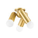 Mitzi - H720503-AGB - Three Light Flush Mount - Lolly - Aged Brass