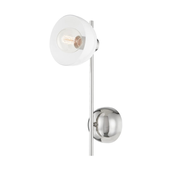 Mitzi - H724101-PN - One Light Wall Sconce - Belle - Polished Nickel