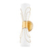 Mitzi - H751102-VGL - Two Light Wall Sconce - Gabriella - Vintage Gold Leaf