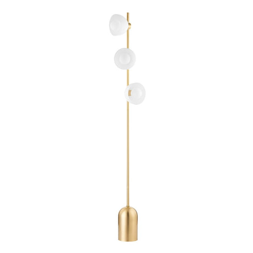 Mitzi - HL724403-AGB - One Light Floor Lamp - Belle - Aged Brass