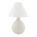 Mitzi - HL775201-AGB/CWK - One Light Table Lamp - Helena - Aged Brass/Ceramic Matte White Speck