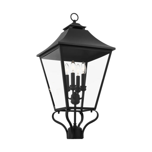 Visual Comfort Studio - OL14407TXB - Four Light Outdoor Post Lantern - Galena - Textured Black