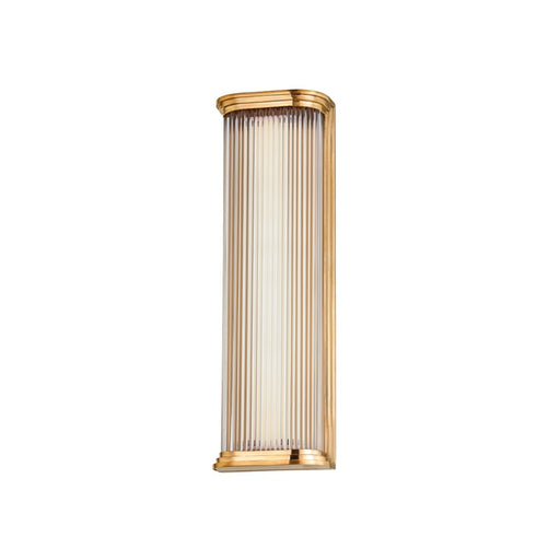 Hudson Valley - 2217-AGB - LED Wall Sconce - Newburgh - Aged Brass