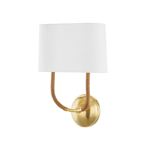 Hudson Valley - 3502-AGB - Two Light Wall Sconce - Webson - Aged Brass