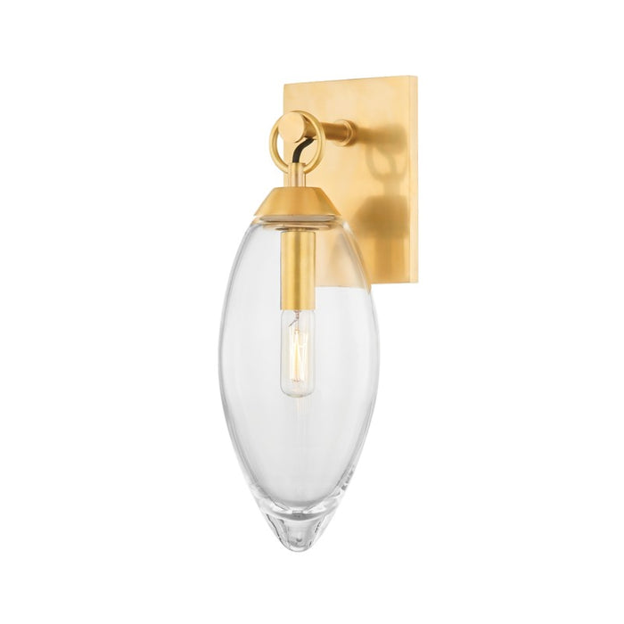 Hudson Valley - 7900-AGB - One Light Wall Sconce - Nantucket - Aged Brass