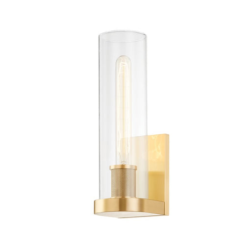 Hudson Valley - 9700-AGB - One Light Wall Sconce - Porter - Aged Brass