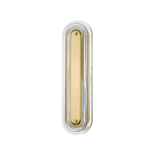 Hudson Valley - PI1898101S-AGB - LED Wall Sconce - Litton - Aged Brass