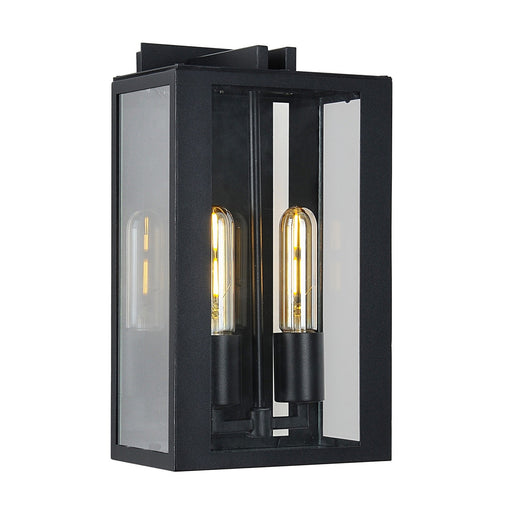 Artcraft - AC8790BK - Two Light Exterior Wall Light - Waterville - Matte Black