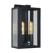 Artcraft - AC8790BK - Two Light Exterior Wall Light - Waterville - Matte Black
