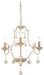 Minka-Lavery - 2663-717 - Three Light Chandelier - Colonial Charm - White Wash With Sun Dried Clay