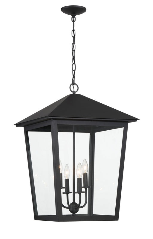 Minka-Lavery - 72137-66 - Four Light Outdoor Hanging Lantern - Noble Hill - Sand Coal