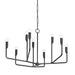 Troy Lighting - F9232-FOR - Nine Light Chandelier - Norman - Forged Iron