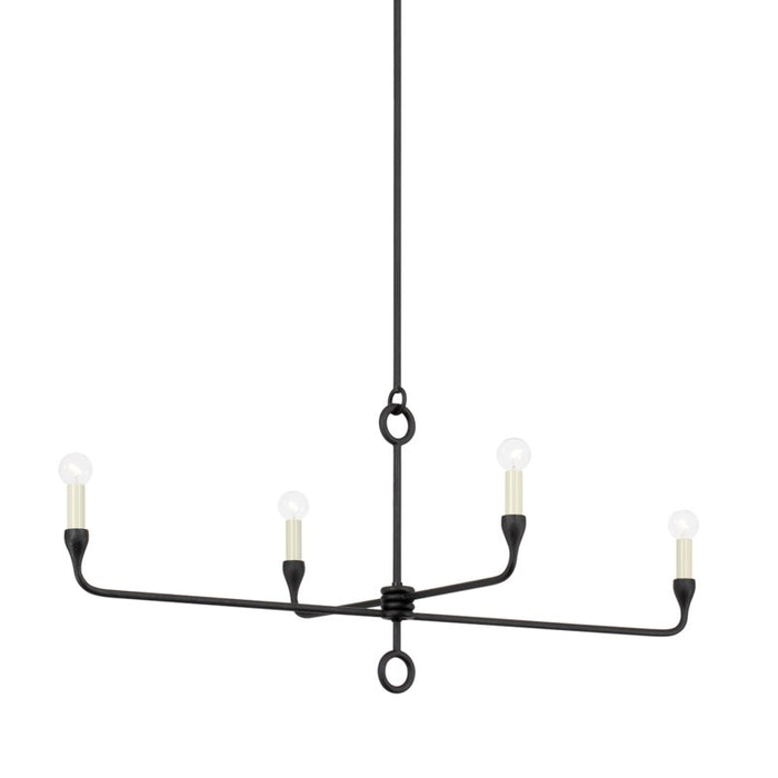 Troy Lighting - F9544-BI - Four Light Island Pendant - Orson - Black Iron