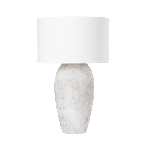 Troy Lighting - PTL1020-CWG - One Light Table Lamp - Zeke - Ceramic Weathered Grey