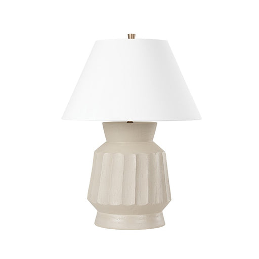 Troy Lighting - PTL1023-CUG - One Light Table Lamp - Selma - Ceramic Unglazed Gray