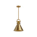 Alora - PD412011AG - One Light Pendant - Emerson - Aged Gold