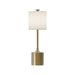 Alora - TL418726BGIL - One Light Table Lamp - Issa - Brushed Gold/Ivory Linen