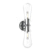 Alora - WV464002CH - Two Light Wall Sconce - Marcel - Chrome