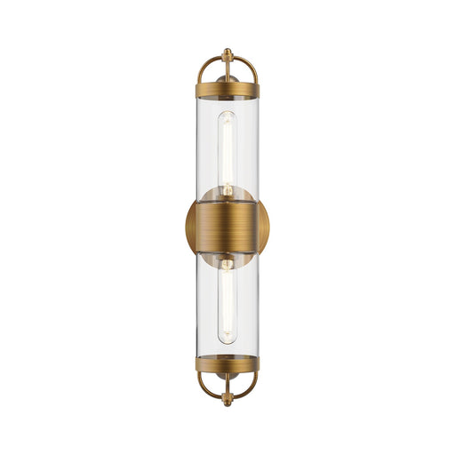 Alora - WV461102AG - Two Light Wall Sconce - Lancaster - Aged Gold