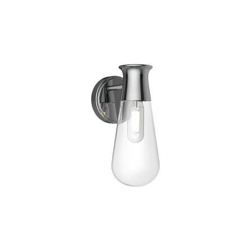Alora - WV464001CH - One Light Wall Sconce - Marcel - Chrome
