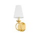 Mitzi - H757101-AGB - One Light Wall Sconce - Haverford - Aged Brass