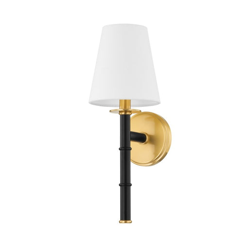 Mitzi - H759101-AGB/SBK - One Light Wall Sconce - Banyan - Aged Brass