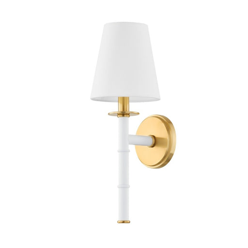 Mitzi - H759101-AGB/SWH - One Light Wall Sconce - Banyan - Aged Brass