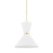 Hudson Valley - 5922-AGB - Two Light Pendant - Enid - Aged Brass