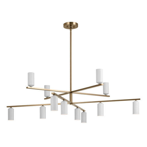 Kichler - 52533CPZWH - LED Chandelier - Gala - Champagne Bronze