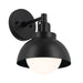 Kichler - 52601BK - One Light Semi Flush Mount - Niva - Black