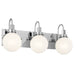 Kichler - 55151CH - Three Light Bath - Hex - Chrome