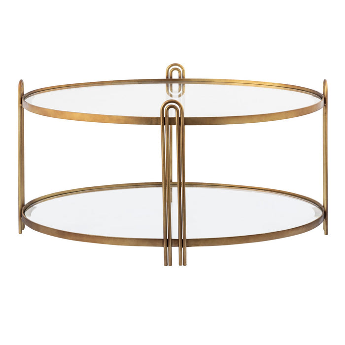 ELK Home - H0895-10846 - Coffee Table - Arch - Brass