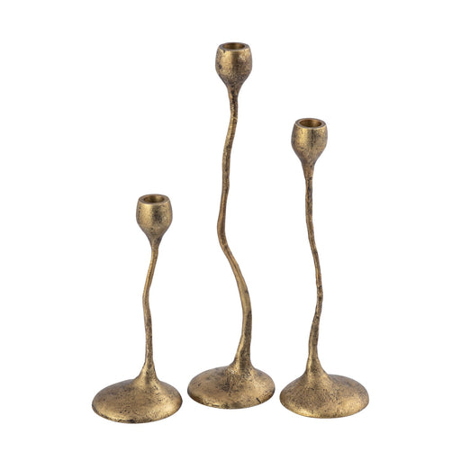 ELK Home - H0897-10924/S3 - Candleholder - Set of 3 - Rosen - Brass