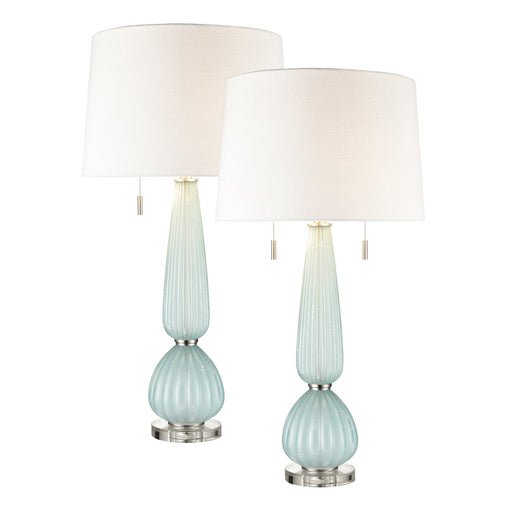 ELK Home - S0019-8039/S2 - Two Light Table Lamp - Set of 2 - Mariani - Blue