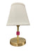 House of Troy - B203-SB/OR - One Light Accent Lamp - Bryson - Satin Brass/Orchid