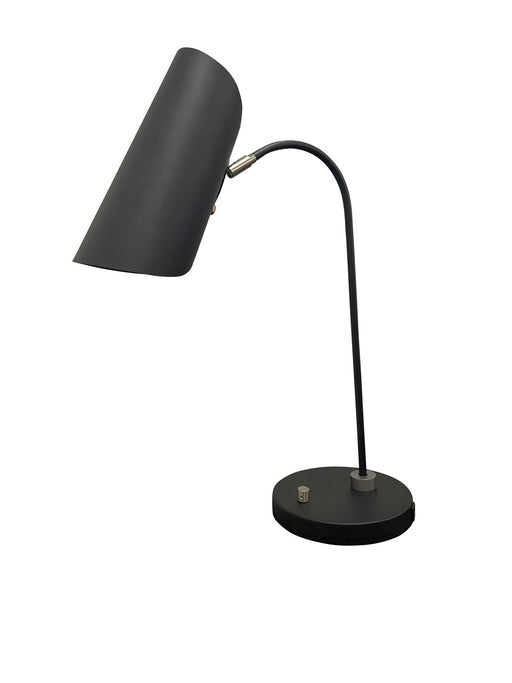 House of Troy - L350-BLKSN - LED Table Lamp - Logan - Black/Satin Nickel