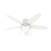 Hunter - 52418 - 52"Ceiling Fan - Lilliana - Fresh White