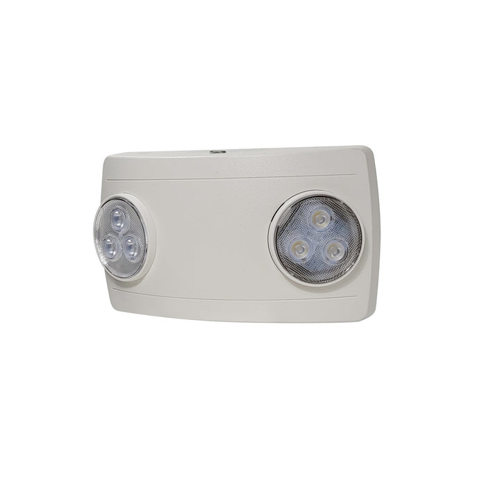 Nora Lighting - NE-612LEDHORCW - Dual Head LED Emergency Light - White