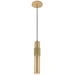 Dainolite Ltd - PSW-121P-AGB - One Light Pendant - Passwell - Aged Brass