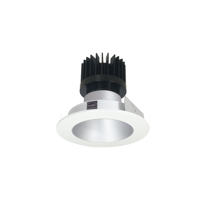 Nora Lighting - NIO-4RNDC35XHZMPW/HL - Reflector Non-Adjustable Trim - Haze Reflector / Matte Powder White Flange