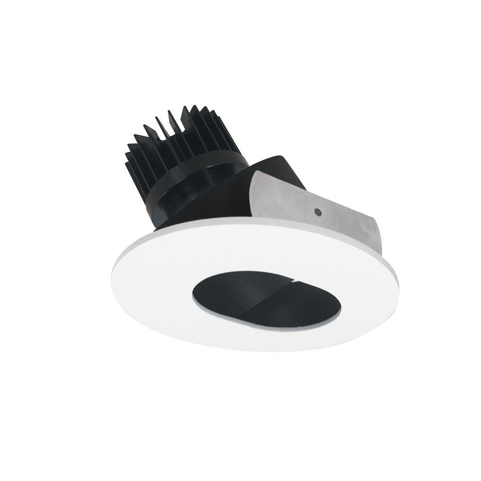 Nora Lighting - NIO-4RSL35XBMPW/HL - Adjustable Trim - Black Slot Aperture / Matte Powder White Flange