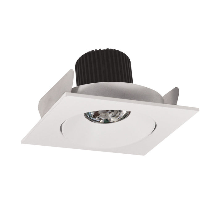 Nora Lighting - NIO-4SC30QWW - LED Adjustable Cone Reflector - White Reflector / White Flange