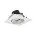 Nora Lighting - NIO-4SC40QHZMPW - LED Adjustable Cone Reflector - Haze Reflector / Matte Powder White Flange