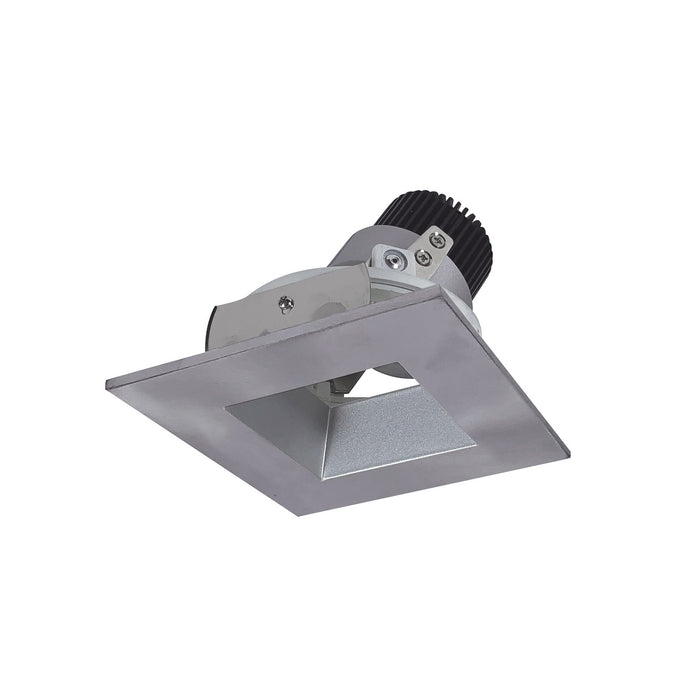 Nora Lighting - NIO-4SDSQ30XHN/10 - Adjustable Trim - Haze Reflector / Natural Metal Flange