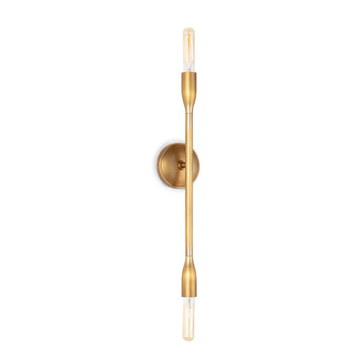Regina Andrew - 15-1224NB - Two Light Wall Sconce - Natural Brass