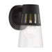 Livex Lighting - 27971-04 - One Light Outdoor Wall Lantern - Covington - Black with Soft Gold