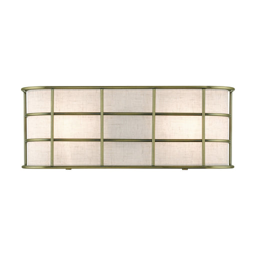 Livex Lighting - 55110-01 - Two Light Wall Sconce - Blanchard - Antique Brass